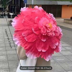 Elegant Pink Floral Women's umbrella